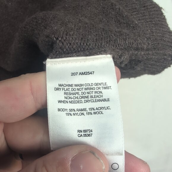 Columbia Men's Half-Zip Stripe Sweater L - Picture 5 of 11